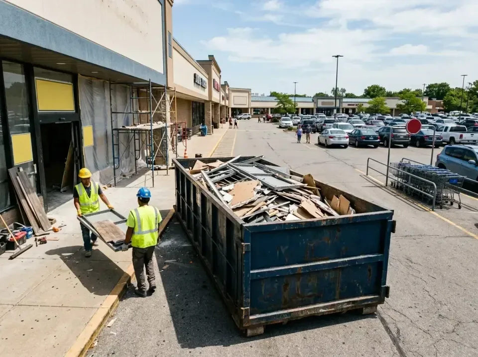 retail-store-renovation-debris-003 — frequently asked questions, Roll-off Dumpster Rentals in Balcones Heights, TX